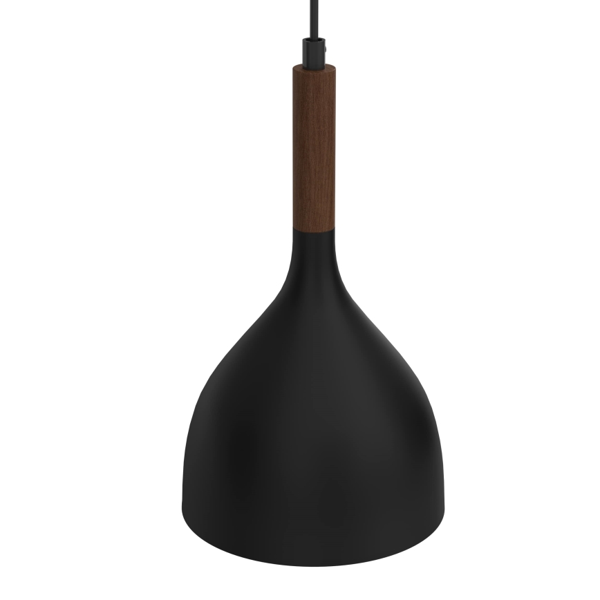 Lampadario a sospensione con filo NOAK WOOD 2xE27/60W/230V