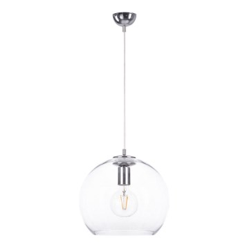 Lampadario a sospensione con filo NOEV 1xE27/60W/230V cromo lucido