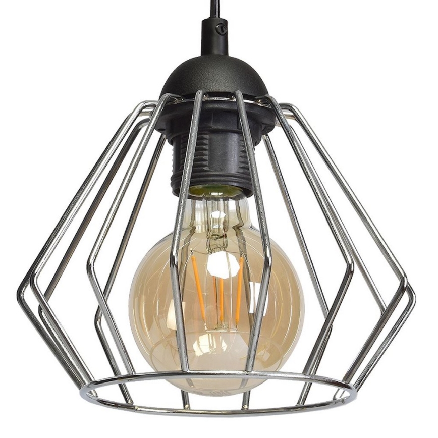 Lampadario a sospensione con filo NORMAN 1xE27/60W/230V