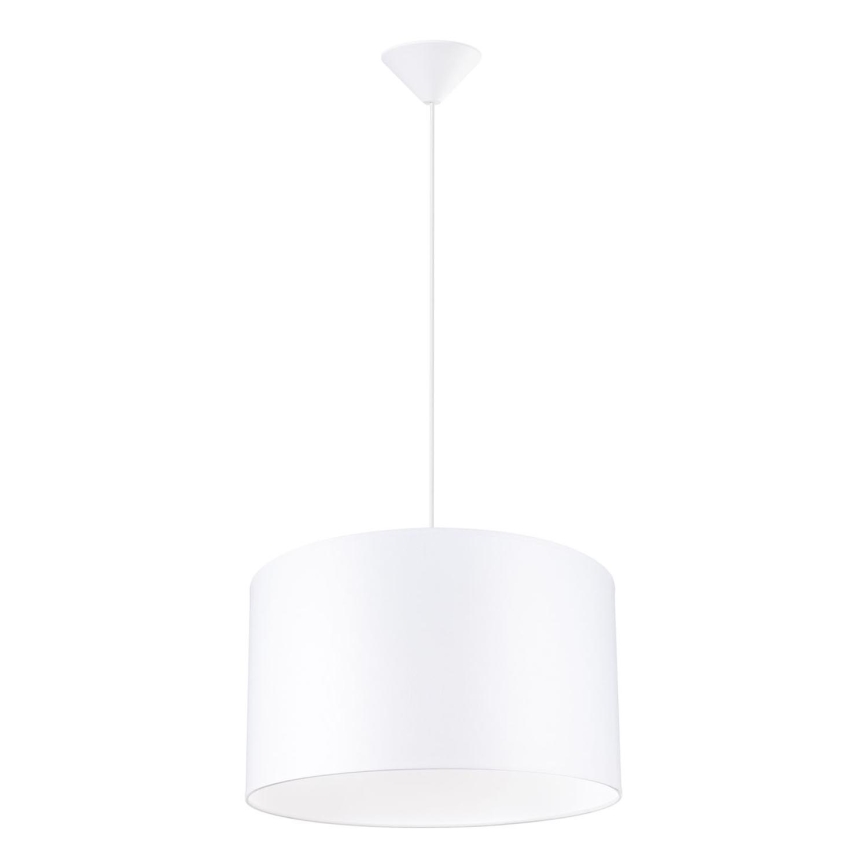 Lampadario a sospensione con filo NOVA 1xE27/15W/230V diametro 40 cm bianco