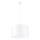 Lampadario a sospensione con filo NOVA 1xE27/15W/230V diametro 40 cm bianco