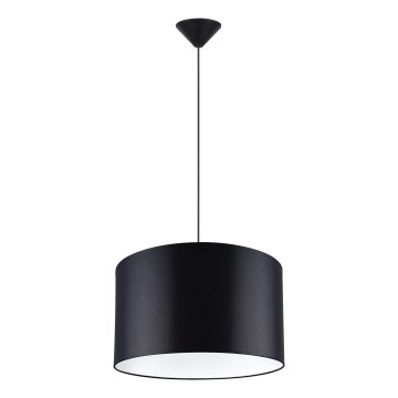 Lampadario a sospensione con filo NOVA 1xE27/15W/230V diametro 40 cm nero