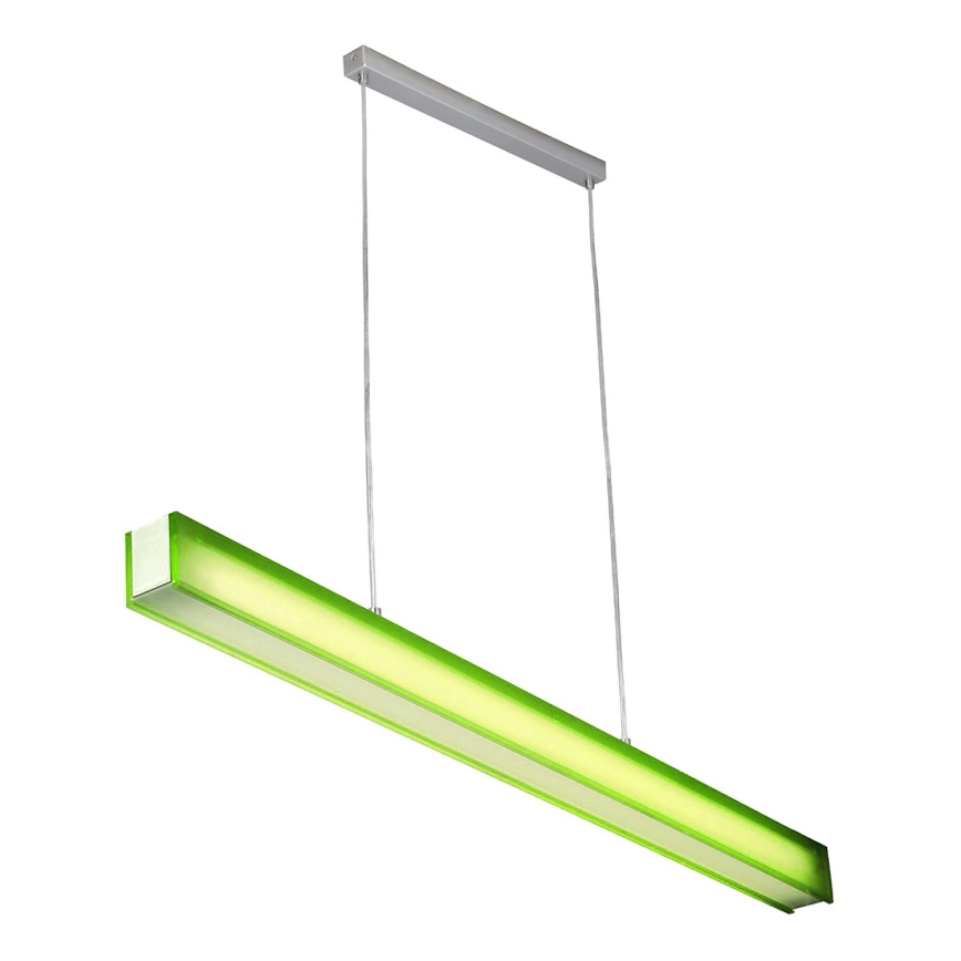 Lampadario a sospensione con filo OFINNA 1xG5/28W/230V verde