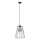 Lampadario a sospensione con filo ORAZIO 1xE27/60W/230V quercia