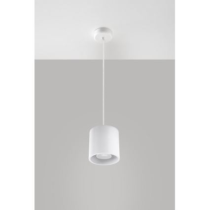 Lampadario a sospensione con filo ORBIS 1 1xGU10/40W/230V bianco