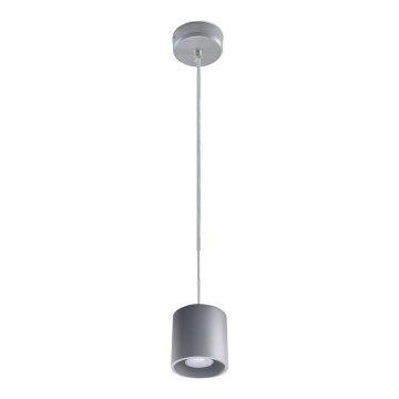 Lampadario a sospensione con filo ORBIS 1 1xGU10/40W/230V grigio