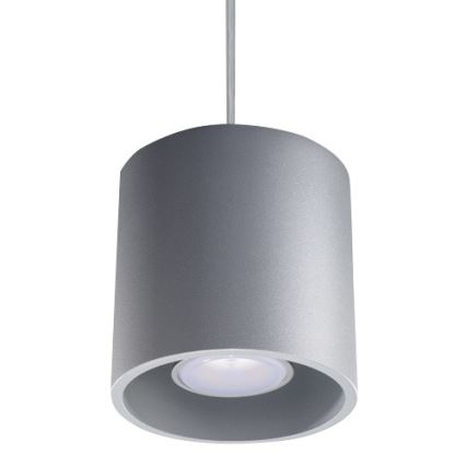 Lampadario a sospensione con filo ORBIS 1 1xGU10/40W/230V grigio