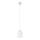 Lampadario a sospensione con filo OSS 1xE27/40W/230V bianco