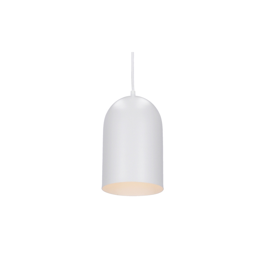 Lampadario a sospensione con filo OSS 1xE27/40W/230V bianco