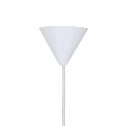 Lampadario a sospensione con filo OSS 1xE27/40W/230V bianco