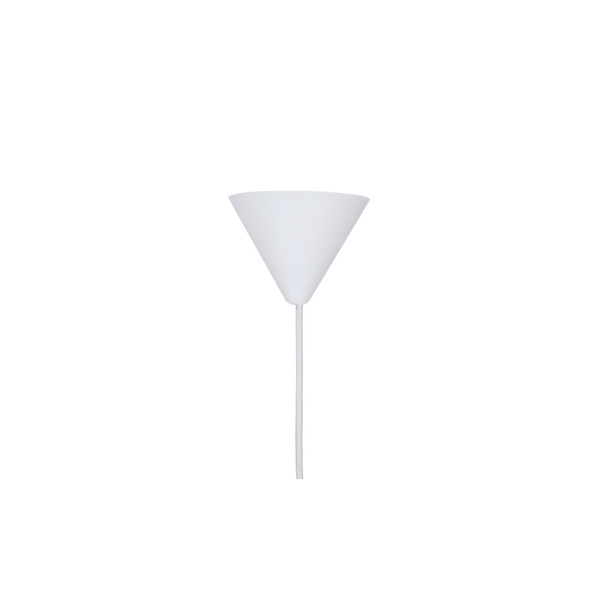 Lampadario a sospensione con filo OSS 1xE27/40W/230V bianco