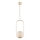 Lampadario a sospensione con filo OVAL 1xE14/10W/230V oro