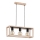 Lampadario a sospensione con filo PAKO 3xE27/15W/230V beige