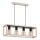 Lampadario a sospensione con filo PAKO 4xE27/15W/230V beige