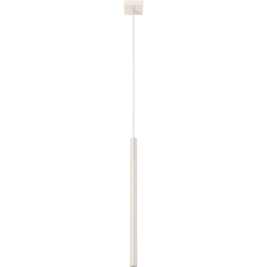 Lampadario a sospensione con filo PASTELO 1xG9/8W/230V color crema