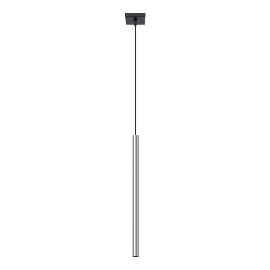 Lampadario a sospensione con filo PASTELO 1xG9/8W/230V cromo lucido