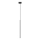 Lampadario a sospensione con filo PASTELO 1xG9/8W/230V cromo lucido