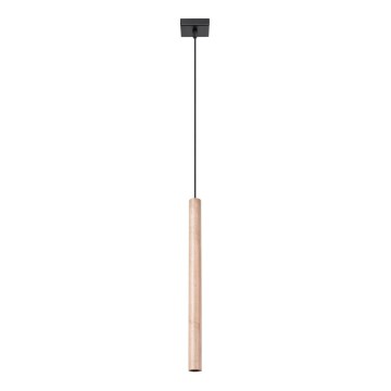 Lampadario a sospensione con filo PASTELO 1xG9/8W/230V faggio