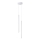 Lampadario a sospensione con filo PASTELO 2xG9/8W/230V bianco