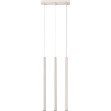 Lampadario a sospensione con filo PASTELO 3xG9/8W/230V color crema