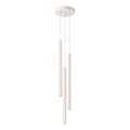 Lampadario a sospensione con filo PASTELO 3xG9/8W/230V color crema