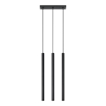 Lampadario a sospensione con filo PASTELO 3xG9/8W/230V nero