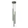 Lampadario a sospensione con filo PASTELO 3xG9/8W/230V verde