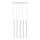 Lampadario a sospensione con filo PASTELO 5xG9/8W/230V bianco
