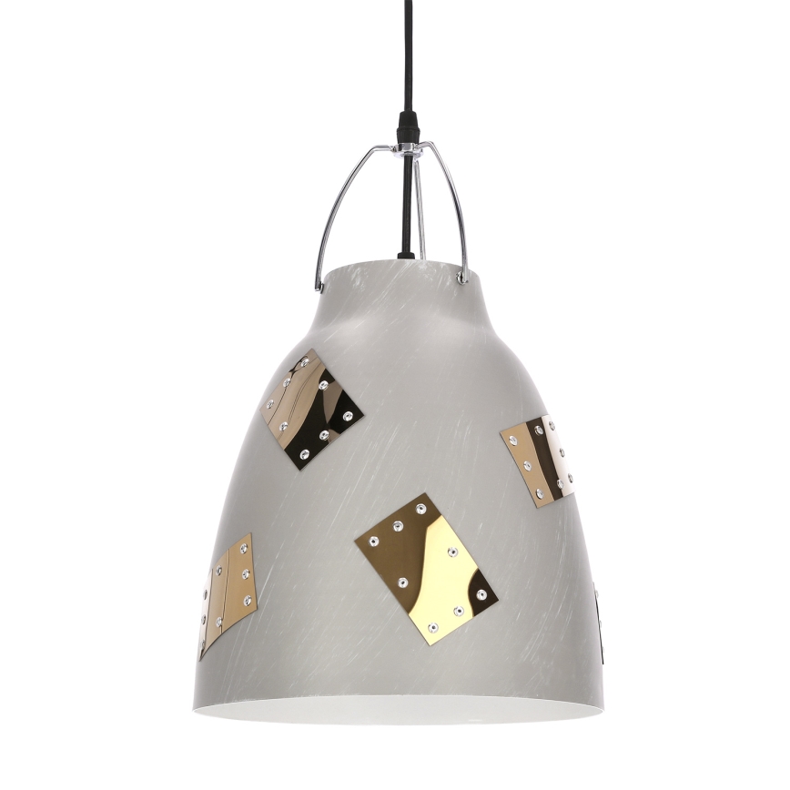 Lampadario a sospensione con filo PATCH 1xE27/60W/230V