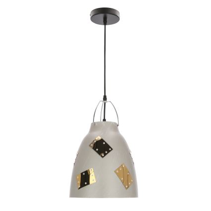 Lampadario a sospensione con filo PATCH 1xE27/60W/230V