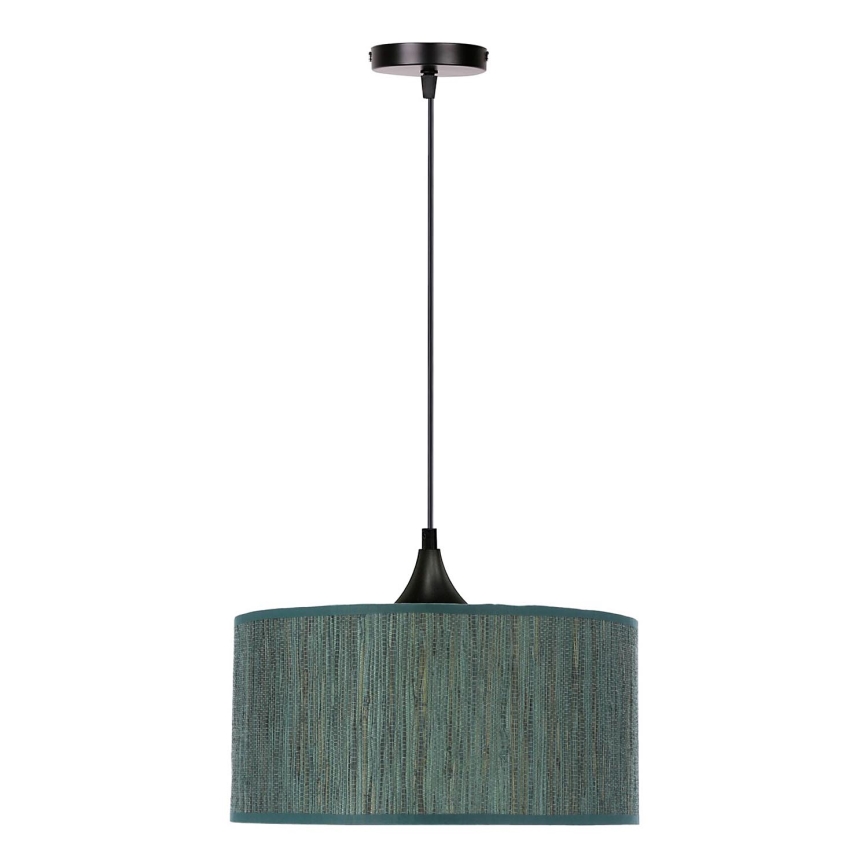 Lampadario a sospensione con filo PATTI 1xE27/60W/230V diametro 30 cm verde