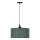 Lampadario a sospensione con filo PATTI 1xE27/60W/230V diametro 30 cm verde