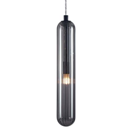 Lampadario a sospensione con filo PAX 1xG9/9W/230V nero