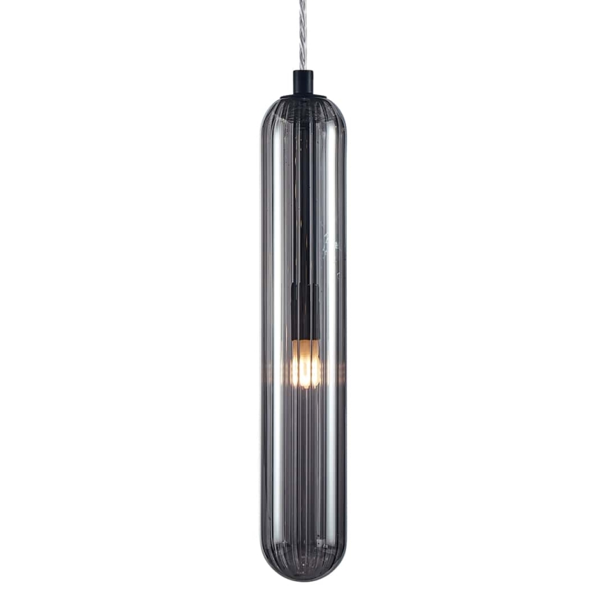 Lampadario a sospensione con filo PAX 1xG9/9W/230V nero