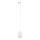 Lampadario a sospensione con filo per sistema ferroviario monofase TRACER 1xG9/8W/230V bianco