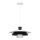 Lampadario a sospensione con filo PLATO 1xE27/60W/230V