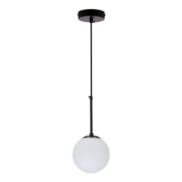 Lampadario a sospensione con filo POMPEI 1xE27/40W/230V nero