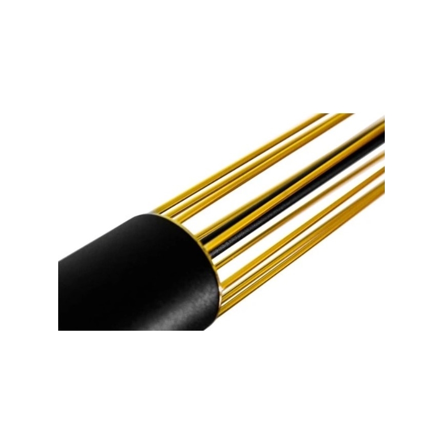 Lampadario a sospensione con filo PRESCOT 3xGU10/40W/230V oro
