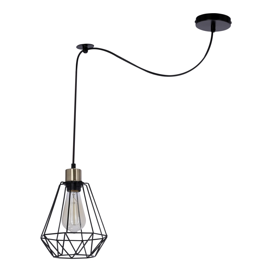 Lampadario a sospensione con filo PRIMO 1xE27/60W/230V ragno