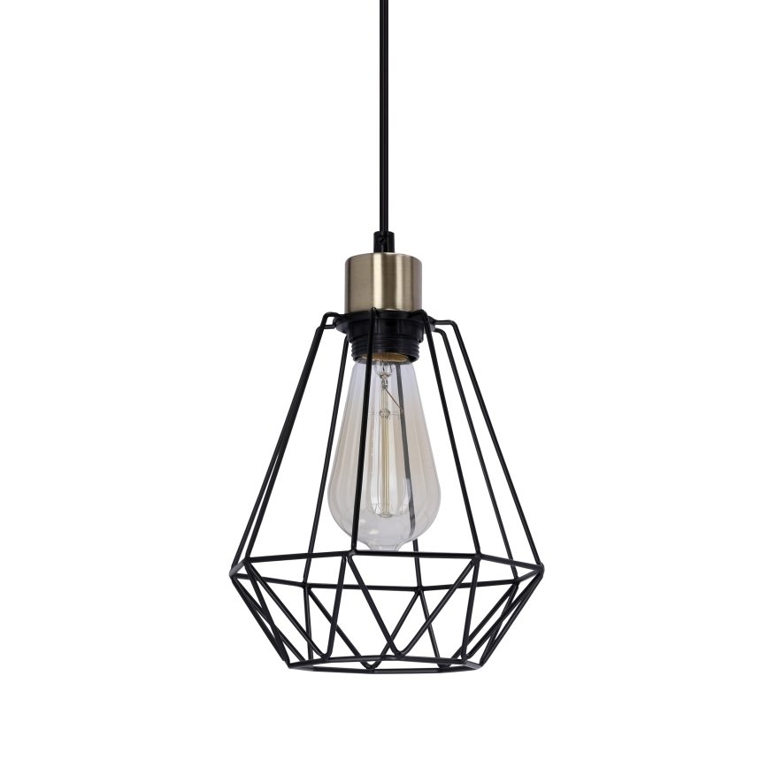 Lampadario a sospensione con filo PRIMO 1xE27/60W/230V ragno