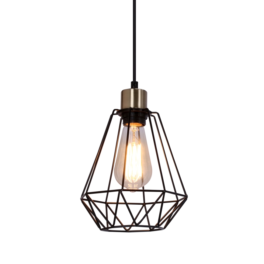 Lampadario a sospensione con filo PRIMO 1xE27/60W/230V ragno