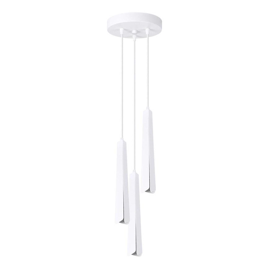 Lampadario a sospensione con filo PRYSM 3xG9/8W/230V bianco