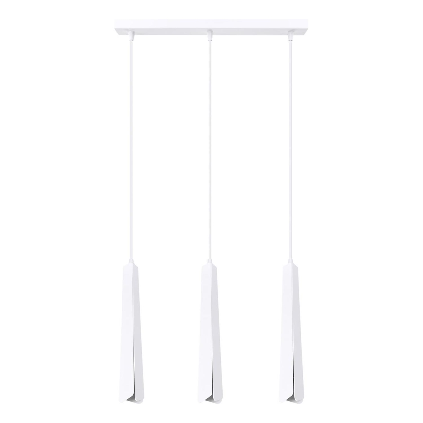 Lampadario a sospensione con filo PRYSM 3xG9/8W/230V bianco
