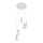 Lampadario a sospensione con filo PUERTO 5xE14/40W/230V
