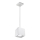 Lampadario a sospensione con filo QUAD 1 1xGU10/40W/230V bianco