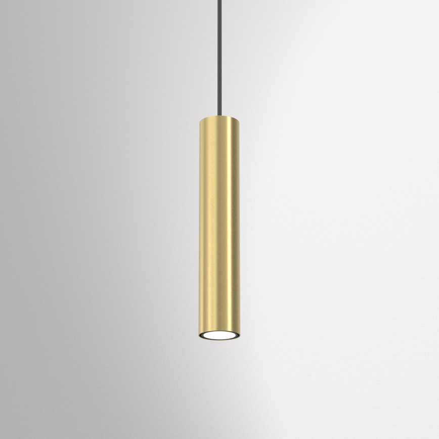 Lampadario a sospensione con filo RAITO 1xGU10/8W/230V ottone