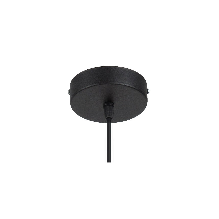 Lampadario a sospensione con filo RELLA 1xE27/60W/230V bianco/oro