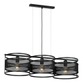 Lampadario a sospensione con filo RIM 3xE27/60W/230V