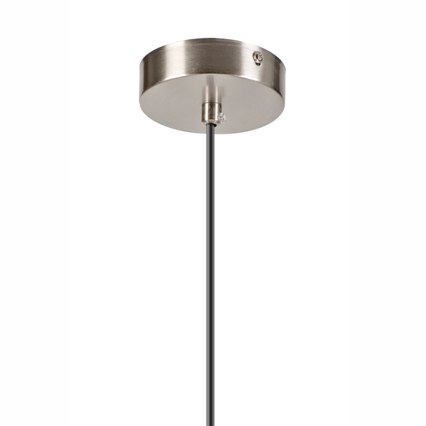 Lampadario a sospensione con filo ROLLO 1xE14/5W/230V cromo opaco/fumé