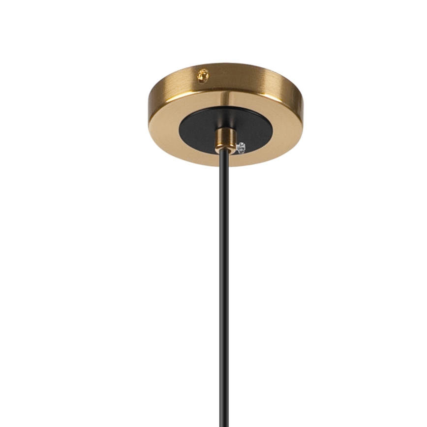 Lampadario a sospensione con filo ROLLO 1xG9/5W/230V oro/fumé beige